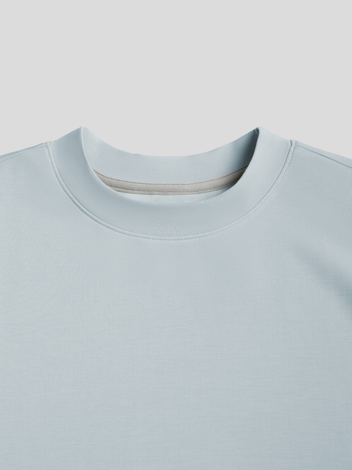 Camiseta de manga larga con parche en el codo en mezcla de modal: corte entallado