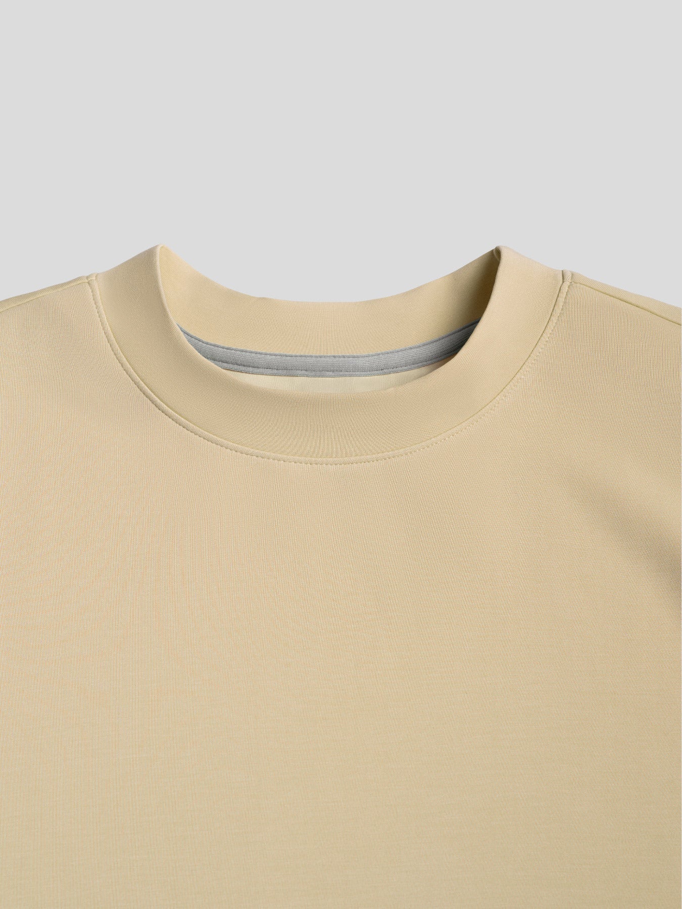 Camiseta de manga larga con parche en el codo en mezcla de modal: corte entallado