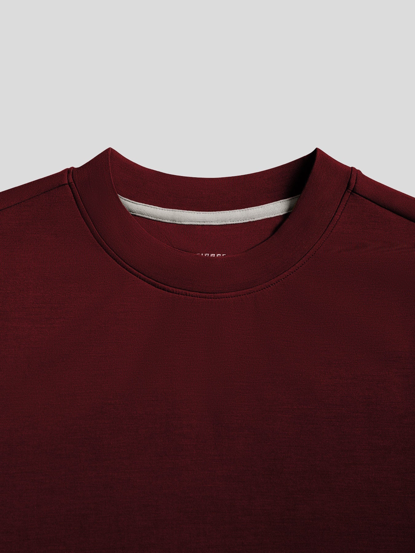 Camiseta de manga larga con parche en el codo en mezcla de modal: corte entallado