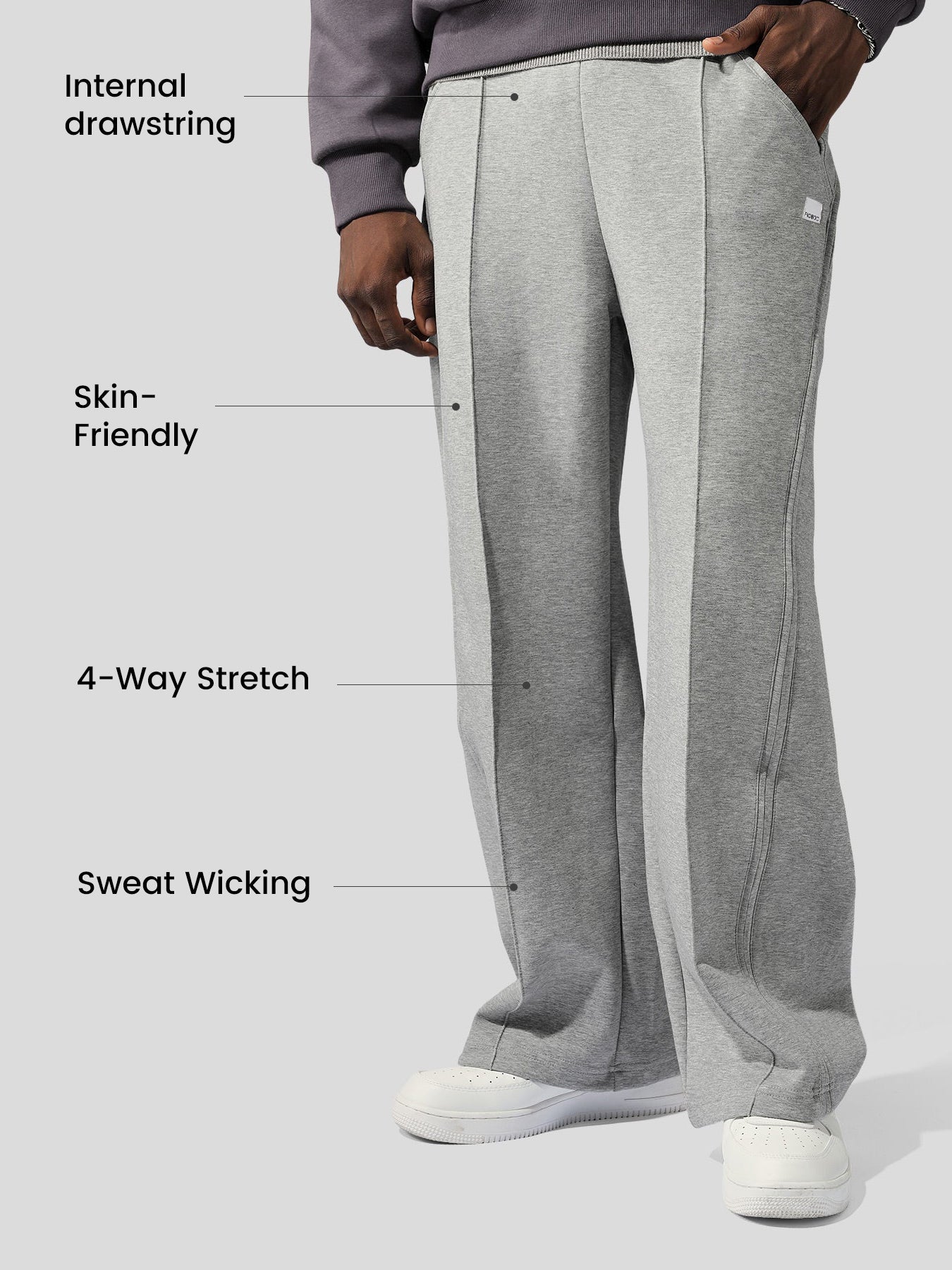 Pantalón de pierna recta CozySpacer