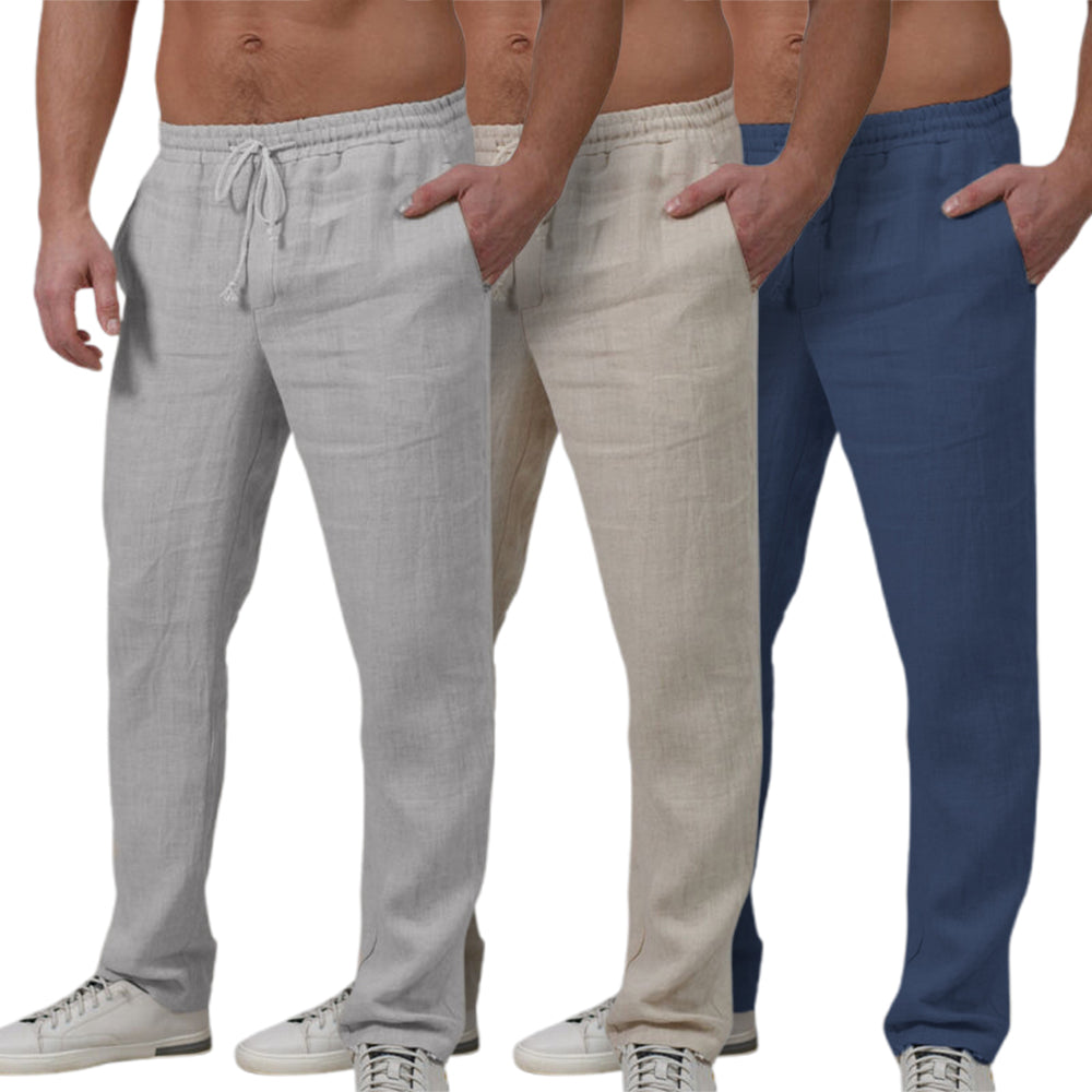 Jamerson Joggers de lino