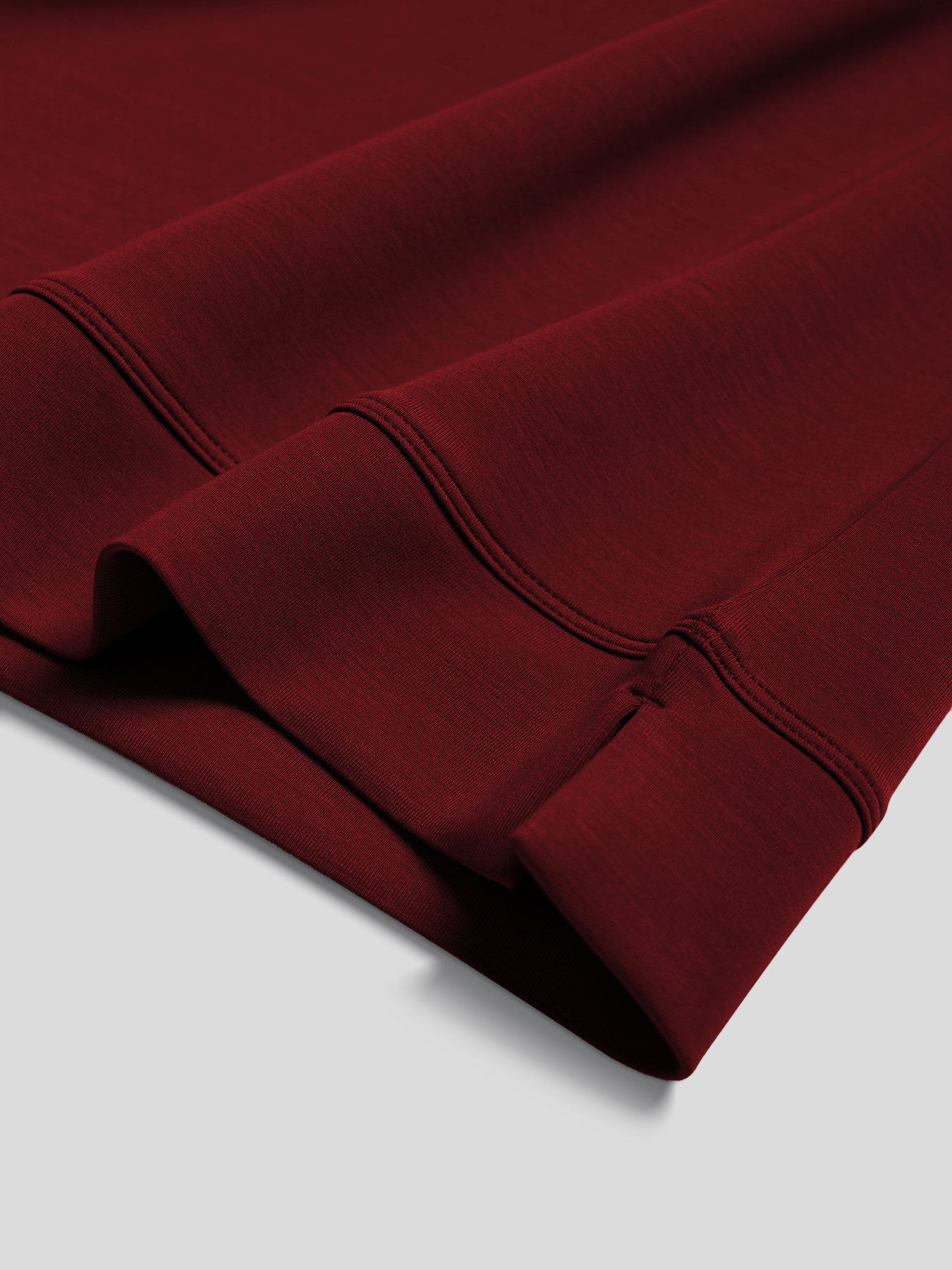 Camiseta de manga corta en mezcla de modal: corte ajustado