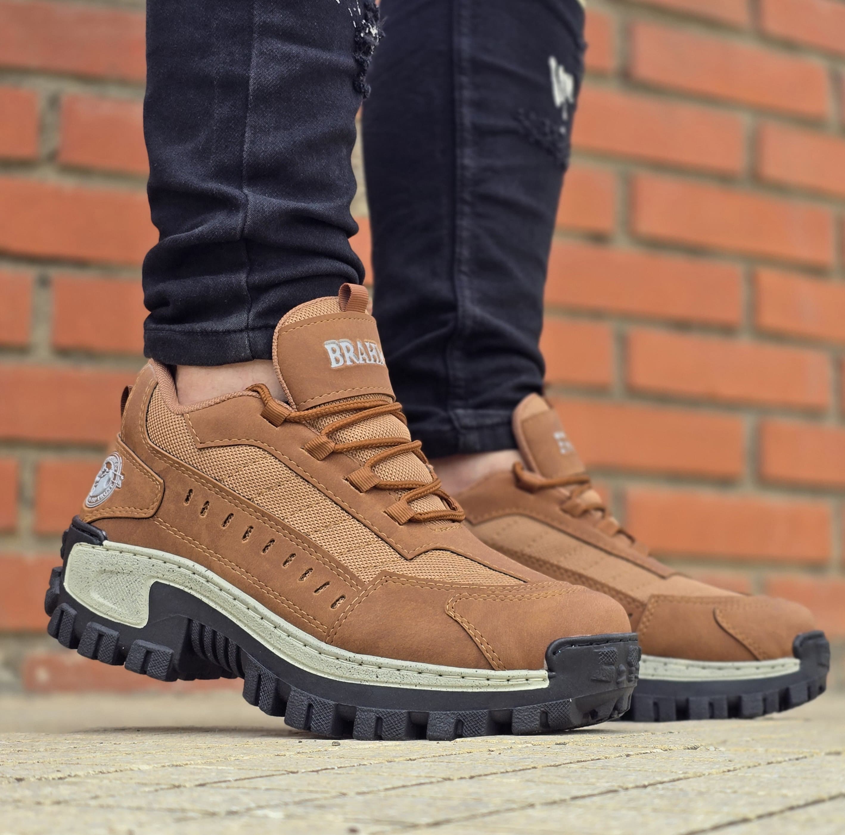 Botas Brahma Caballero 100% Cosido +¡3 PARES DE MEDIAS GRATIS!