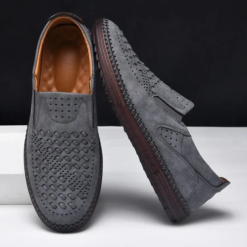 Mocasines de Cuero genuino para hombre