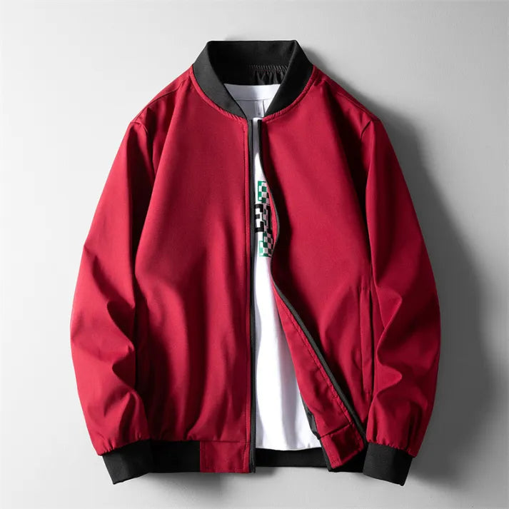 Chaqueta de vuelo de hombre para otoño e invierno