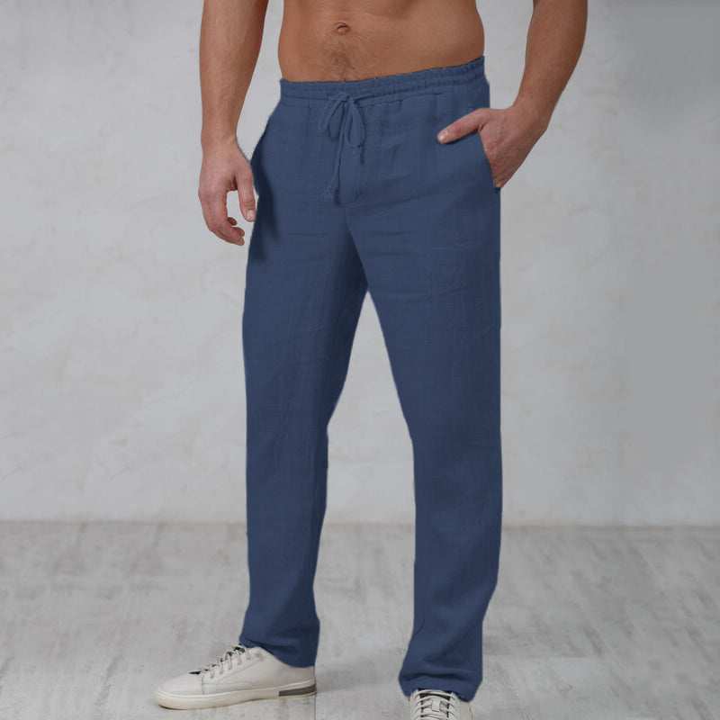 Jamerson Joggers de lino